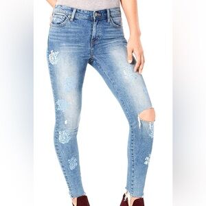 Like-new Lucky Brand Womens Embroidered Ava Jean - 12 / 31